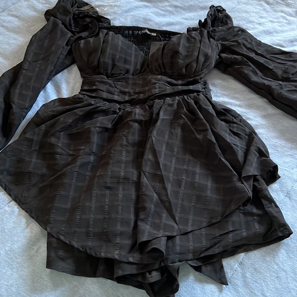 Plaid romper - Picture 4 of 4